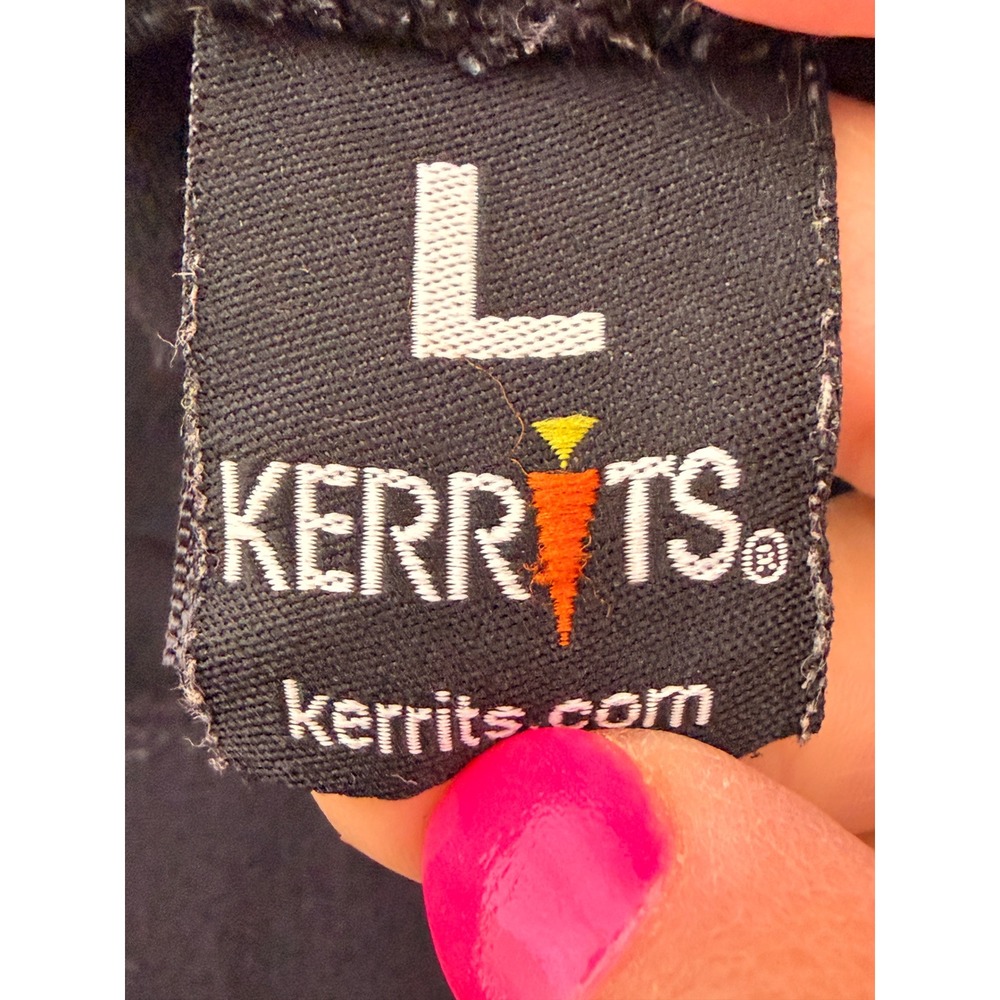 Kerrits Womens Black Knee Patch Equestrian Riding Breeches Leggings Large L - Picture 5 of 8